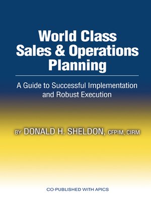 cover image of World Class Sales &amp; Operations Planning